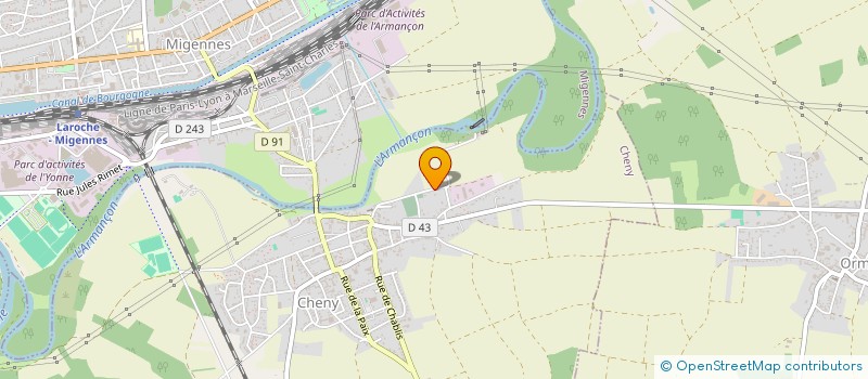 localisation de l'entreprise MONSIEUR YASSINE BELABOU  CHENY