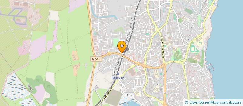 localisation de l'entreprise MONSIEUR YASSINE BELALMI  ISTRES