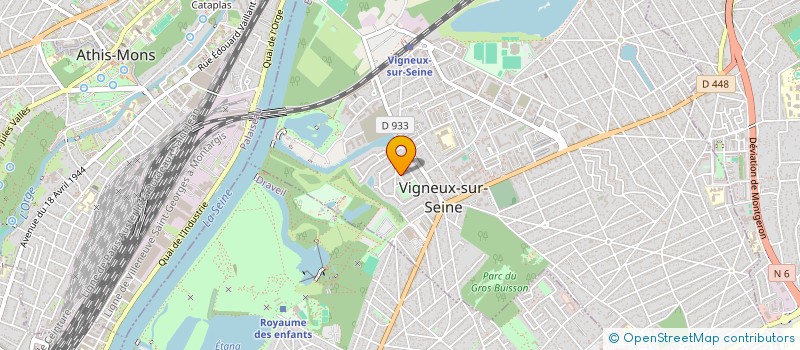 localisation de l'entreprise MONSIEUR YASSINE BELHIJAB à VIGNEUX-SUR-SEINE