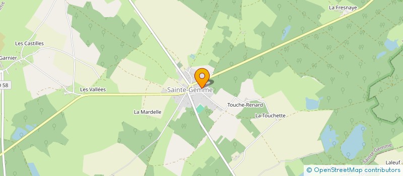 localisation de l'entreprise MONSIEUR YASSINE BELHOUCHET à SAINTE-GEMME