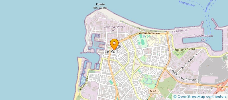 localisation de l'entreprise MONSIEUR YASSINE BEN ABDALLAH à LE PORT