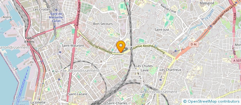 localisation de l'entreprise MONSIEUR YASSINE BEN AHMED à MARSEILLE