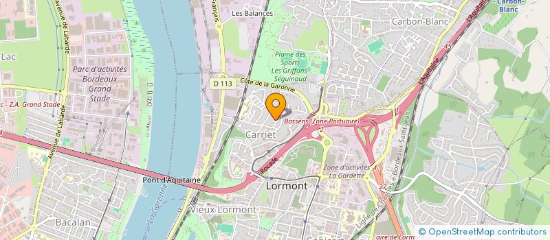 localisation de l'entreprise MONSIEUR YASSINE BEN AHMED TISSAOUI  LORMONT