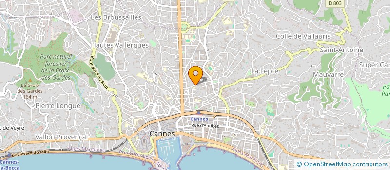 localisation de l'entreprise MONSIEUR YASSINE BEN ARFA à CANNES
