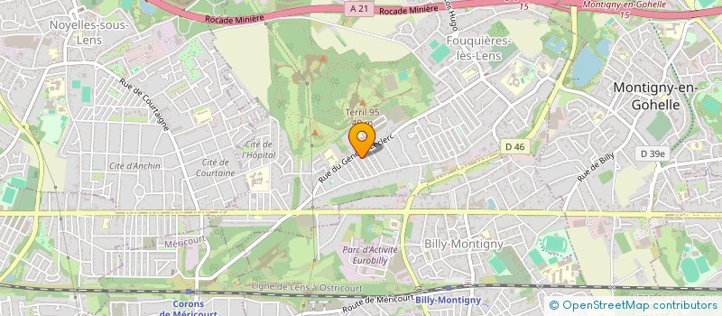 localisation de l'entreprise MONSIEUR YASSINE BEN HAMOU  FOUQUIERES-LES-LENS