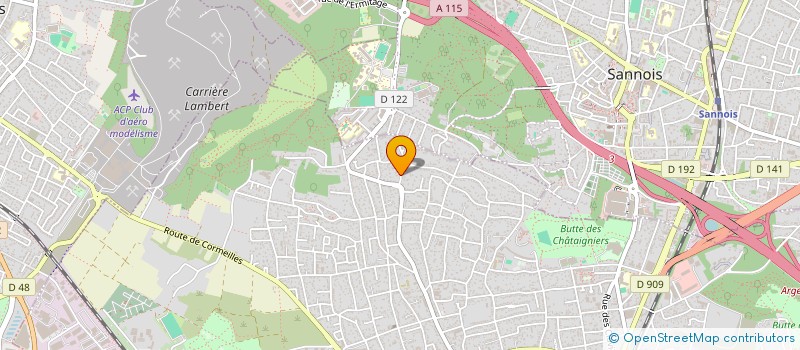 localisation de l'entreprise MONSIEUR YASSINE BEN SLAMA RECHAD  ARGENTEUIL