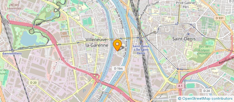 localisation de l'entreprise MONSIEUR YASSINE BENABDELKADER  L ILE SAINT DENIS