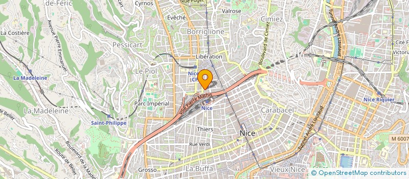 localisation de l'entreprise MONSIEUR YASSINE BENAISSA à NICE