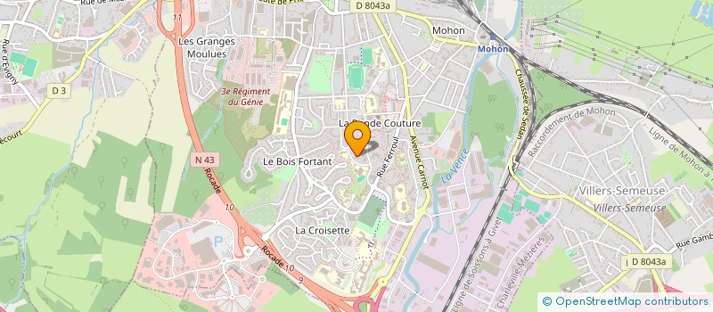 localisation de l'entreprise MONSIEUR YASSINE BENAMARA à CHARLEVILLE-MEZIERES