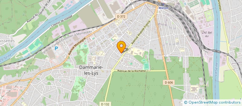 localisation de l'entreprise MONSIEUR YASSINE BENDRISS  DAMMARIE LES LYS