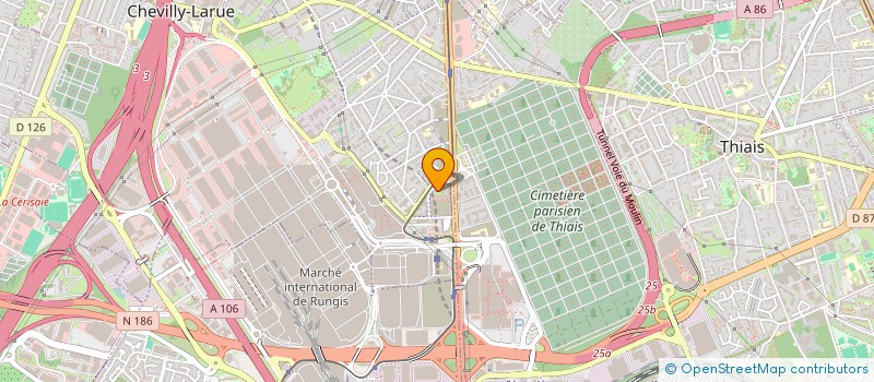 localisation de l'entreprise MONSIEUR YASSINE BENHAMIMED  CHEVILLY-LARUE