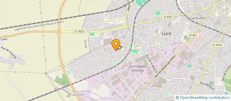 localisation de l'entreprise MONSIEUR YASSINE BENHAMMA à LUCE