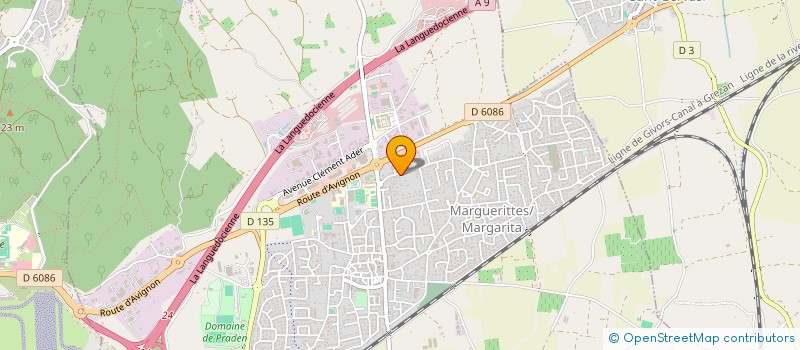 localisation de l'entreprise MONSIEUR YASSINE BENRAHOU  MARGUERITTES