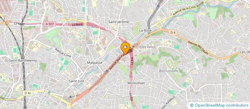 localisation de l'entreprise MONSIEUR YASSINE BENSLIMANE  MARSEILLE