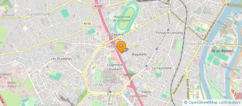 localisation de l'entreprise MONSIEUR YASSINE BENYAMINA  TOULOUSE