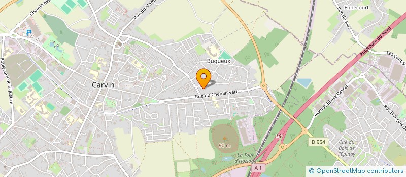 localisation de l'entreprise MONSIEUR YASSINE BENZALIM à CARVIN