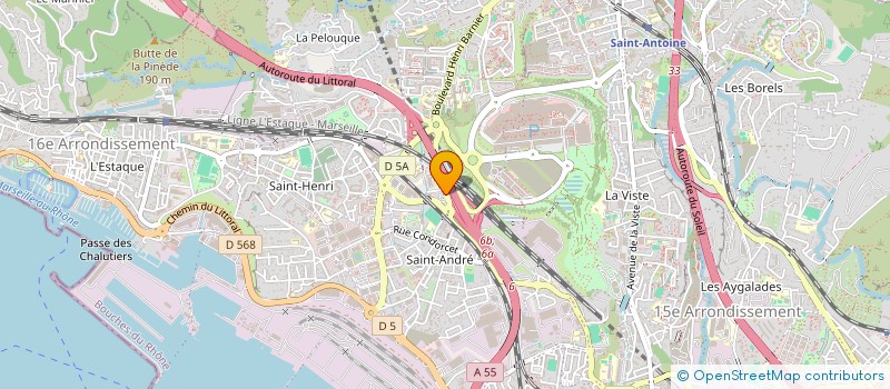 localisation de l'entreprise MONSIEUR YASSINE BERTRANDIE à MARSEILLE