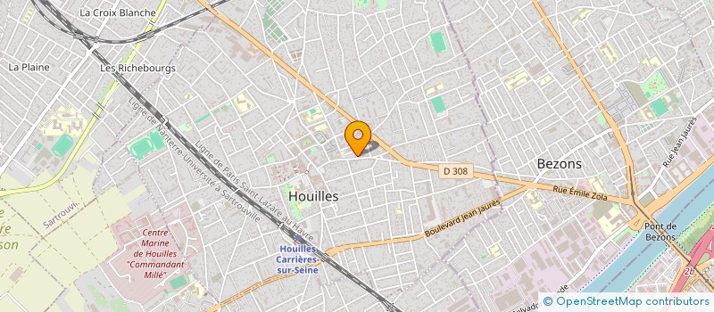 localisation de l'entreprise MONSIEUR YASSINE BESSEDIK à HOUILLES