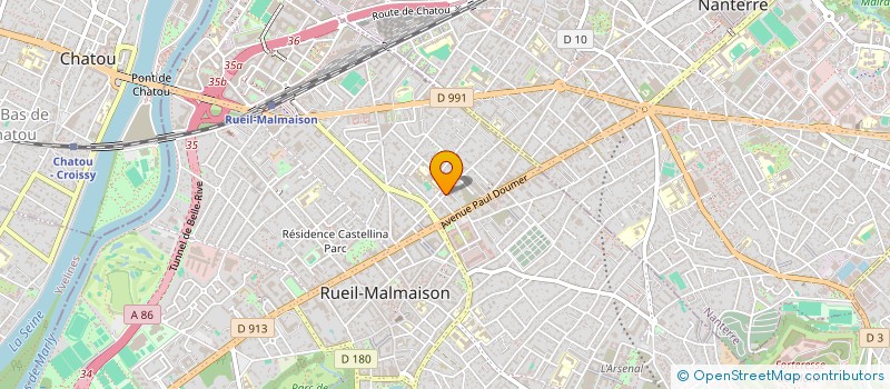 localisation de l'entreprise MONSIEUR YASSINE BOUAMFTAH à RUEIL-MALMAISON