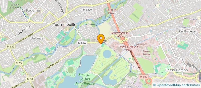 localisation de l'entreprise MONSIEUR YASSINE BOUCIF  TOURNEFEUILLE