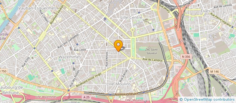 localisation de l'entreprise MONSIEUR YASSINE BOUDOUH à LILLE