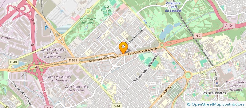 localisation de l'entreprise MONSIEUR YASSINE BOUGAA  AULNAY-SOUS-BOIS