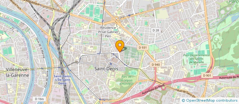 localisation de l'entreprise MONSIEUR YASSINE BOUGHANEM  SAINT-DENIS