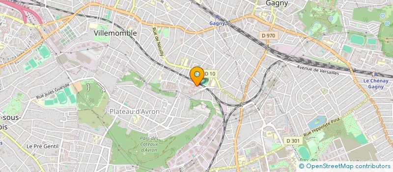 localisation de l'entreprise MONSIEUR YASSINE BOUICH  VILLEMOMBLE