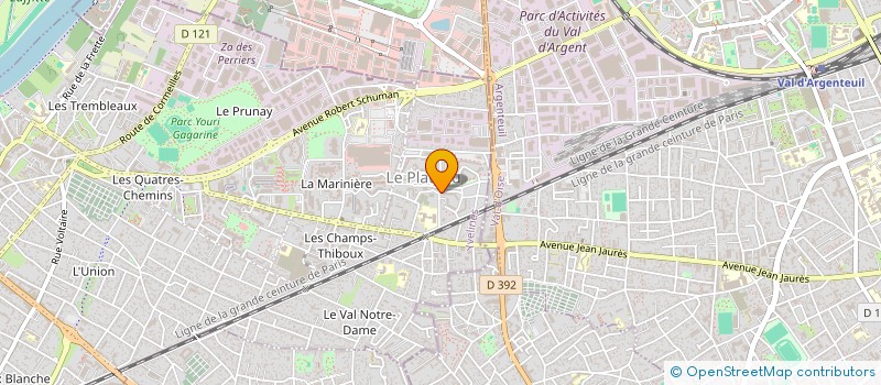 localisation de l'entreprise MONSIEUR YASSINE BOUKERMA  SARTROUVILLE