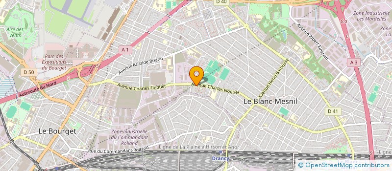localisation de l'entreprise MONSIEUR YASSINE BOUMAILI à LE BLANC-MESNIL