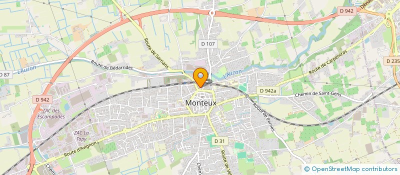 localisation de l'entreprise MONSIEUR YASSINE BOUSLAMA  MONTEUX