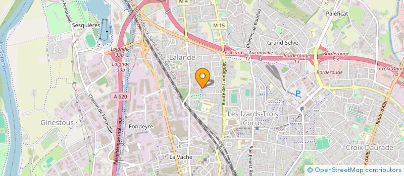 localisation de l'entreprise MONSIEUR YASSINE BOUZLAFA  TOULOUSE