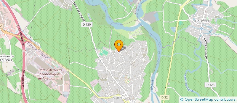 localisation de l'entreprise MONSIEUR YASSINE CHAABI  CANET