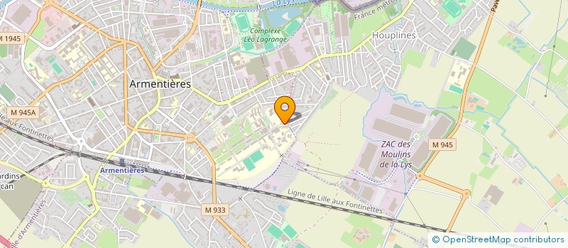 localisation de l'entreprise MONSIEUR YASSINE CHARBAL  ARMENTIERES