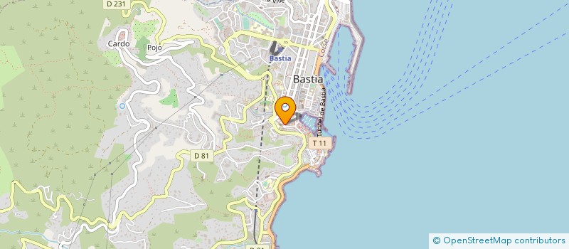 localisation de l'entreprise MONSIEUR YASSINE CHERNI à BASTIA