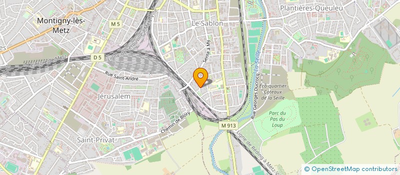 localisation de l'entreprise MONSIEUR YASSINE CHLIYAH  METZ