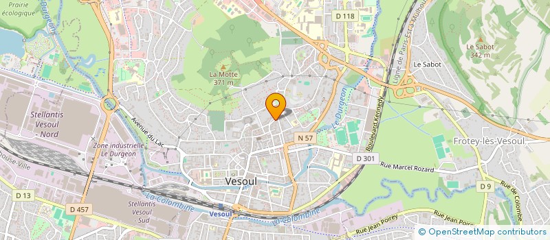 localisation de l'entreprise MONSIEUR YASSINE CHOUIB  VESOUL