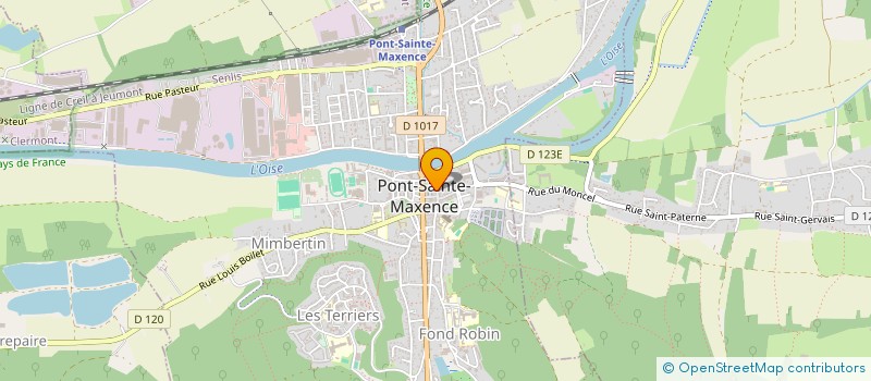 localisation de l'entreprise MONSIEUR YASSINE CHOURAK  PONT-SAINTE-MAXENCE