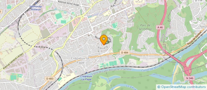 localisation de l'entreprise MONSIEUR YASSINE DABBAK  RILLIEUX-LA-PAPE