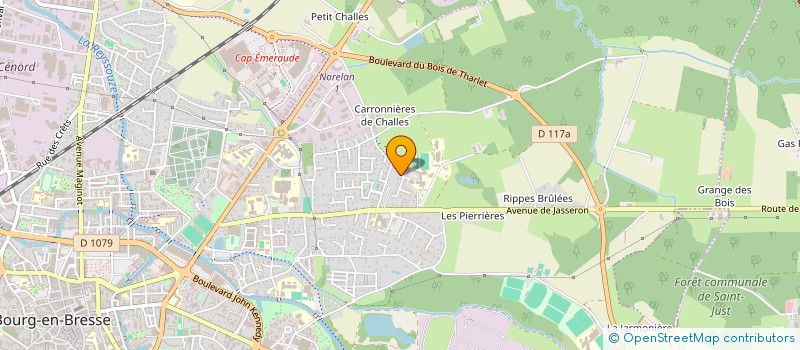 localisation de l'entreprise MONSIEUR YASSINE DEGINNI à BOURG-EN-BRESSE