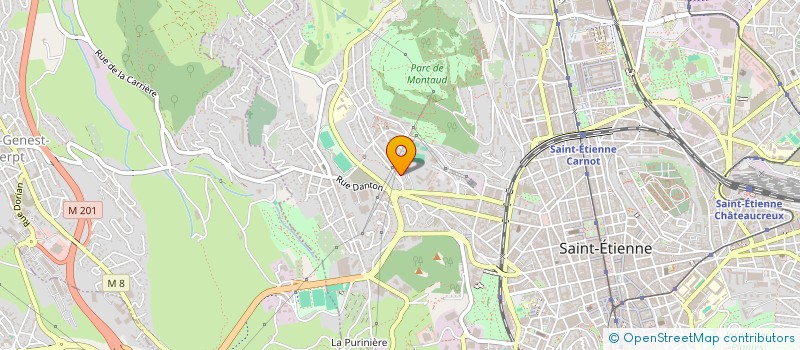 localisation de l'entreprise MONSIEUR YASSINE DEKEERSCHIETER  SAINT-ETIENNE