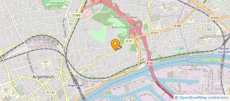 localisation de l'entreprise MONSIEUR YASSINE DIF  ARGENTEUIL