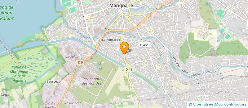 localisation de l'entreprise MONSIEUR YASSINE DJAHAFI à MARIGNANE