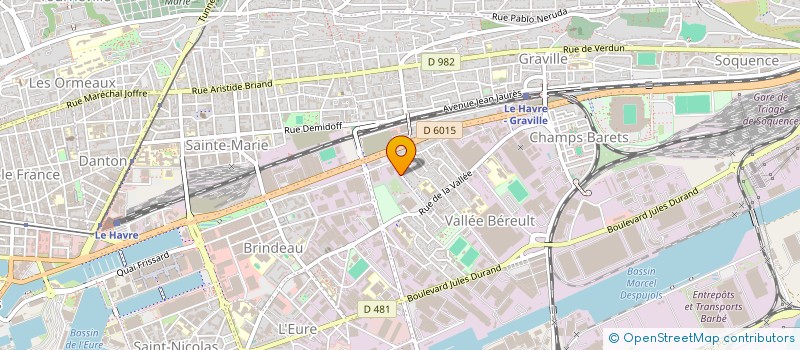 localisation de l'entreprise MONSIEUR YASSINE DOUKARI à LE HAVRE