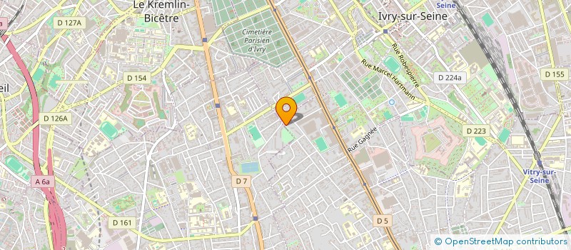 localisation de l'entreprise MONSIEUR YASSINE DRIDI  VITRY-SUR-SEINE