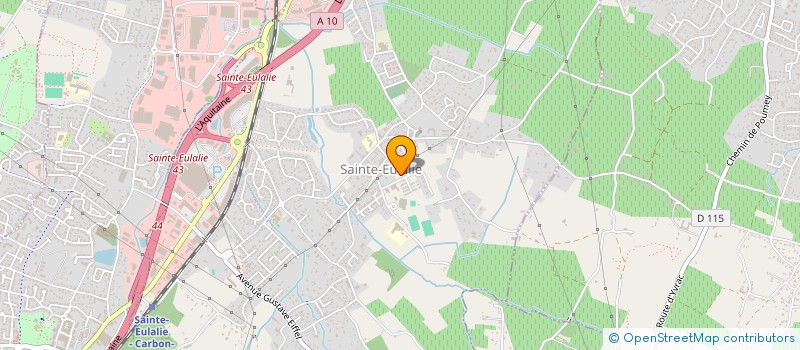 localisation de l'entreprise MONSIEUR YASSINE DRIYD à SAINTE-EULALIE