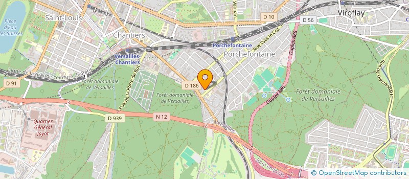 localisation de l'entreprise MONSIEUR YASSINE ECHCHERRAQ à VERSAILLES