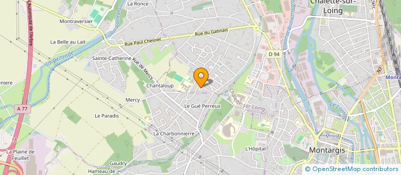 localisation de l'entreprise MONSIEUR YASSINE EL AMRANI à CHALETTE-SUR-LOING