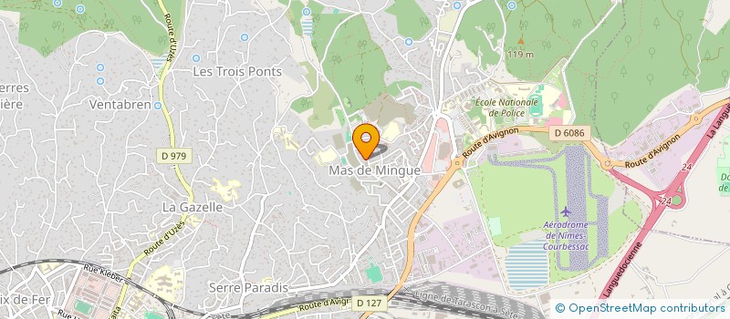 localisation de l'entreprise MONSIEUR YASSINE EL AMRANI  NIMES