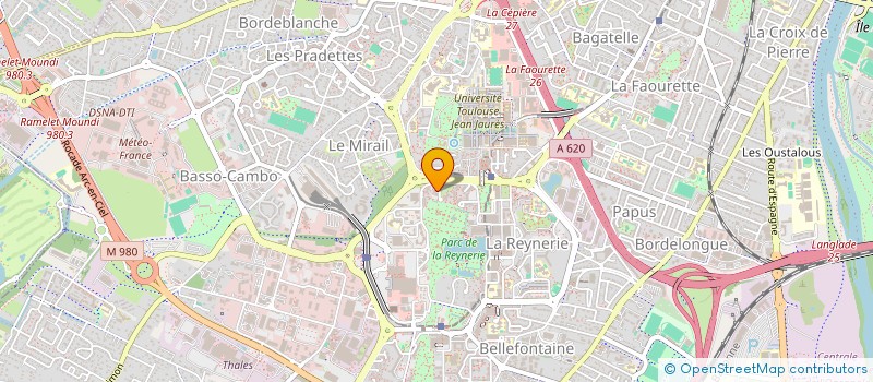 localisation de l'entreprise MONSIEUR YASSINE EL AZZAOUI  TOULOUSE